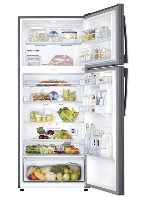 Samsung 530 L, 1 Star, Optimal Fresh+, Digital Inverter, Frost Free Double Door Refrigerator (RT56C637SSL/TL, Silver, Real Stainless) - Image 2